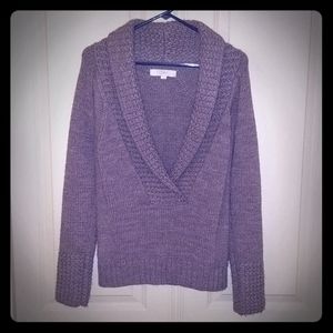 Mauve Knit Sweater (Small)
